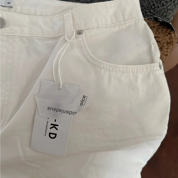 Straight leg Trousers size EU 44 Off White - Picture 7 of 9